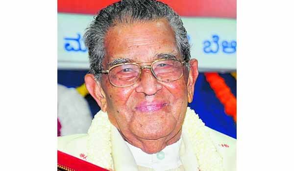 Senior Congress leader M. V. Rajasekharan passed away at 91